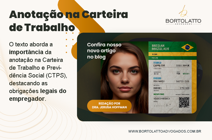 Anotação na Carteira de Trabalho